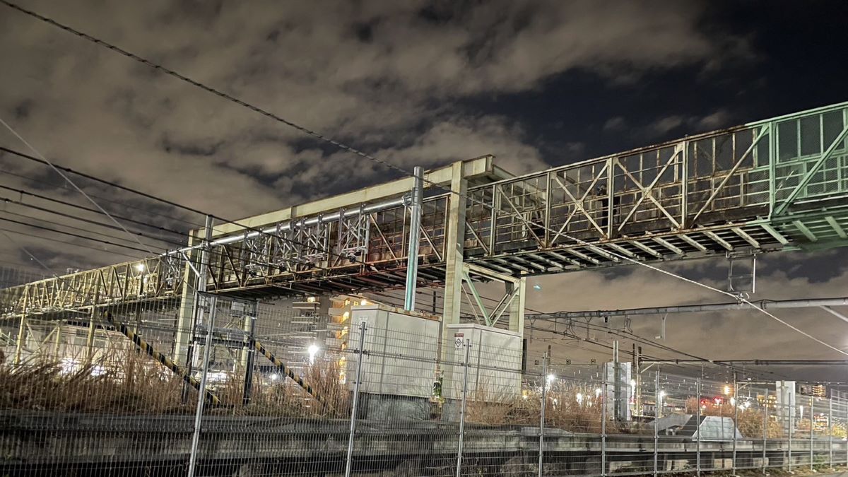 夜明けから歩き始める